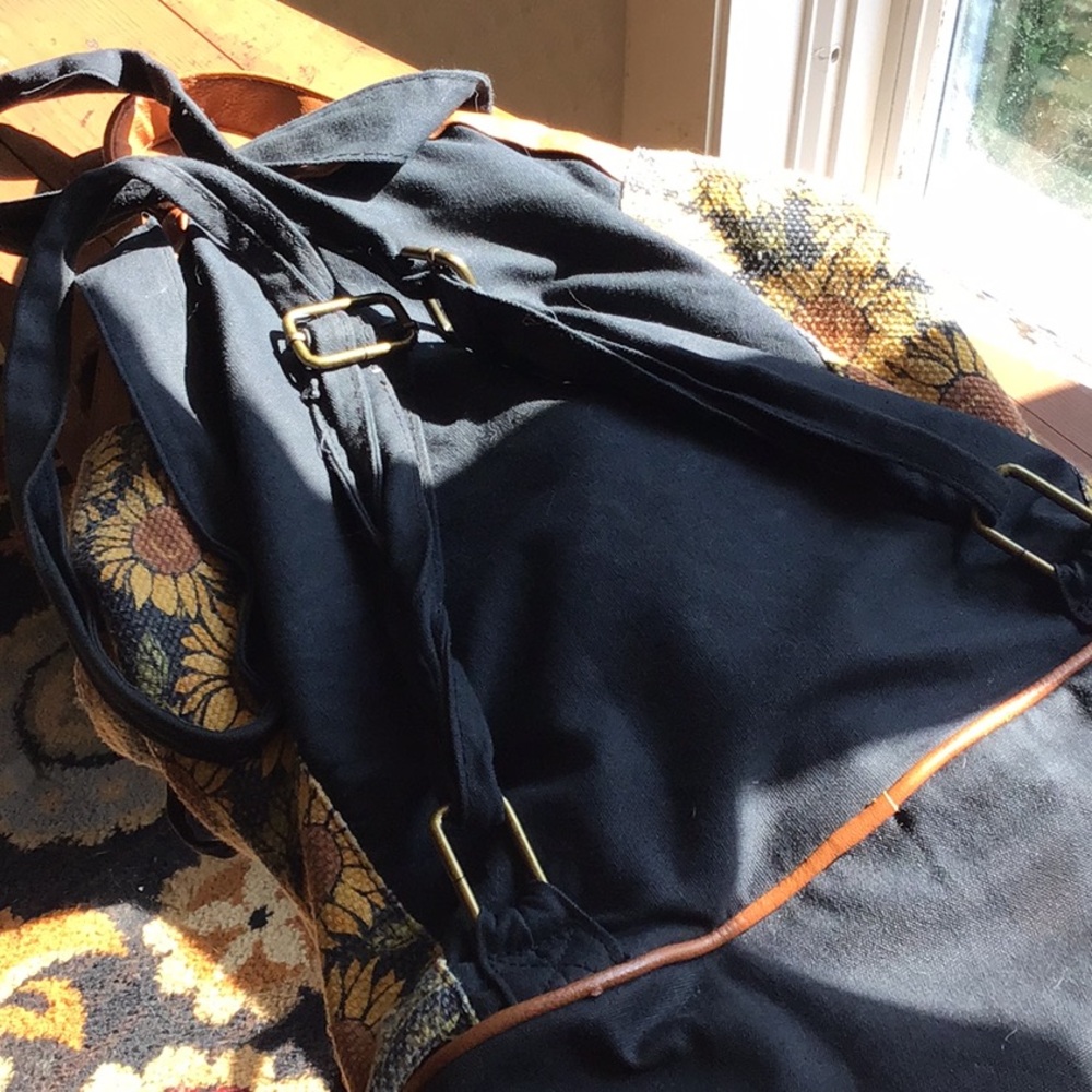 Sunflower Canvas Back Pack Fall - image 4